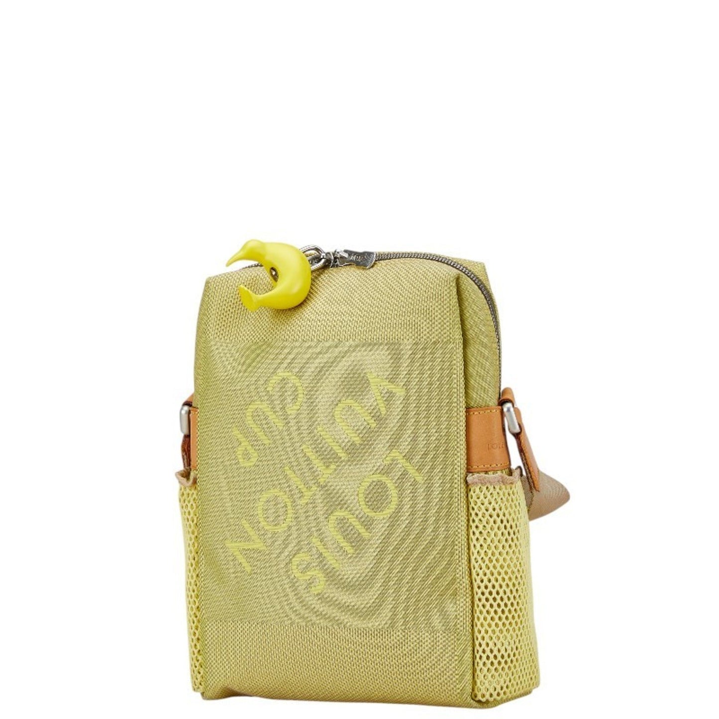 Louis Vuitton Geant, Yellow, Canvas, shoulder