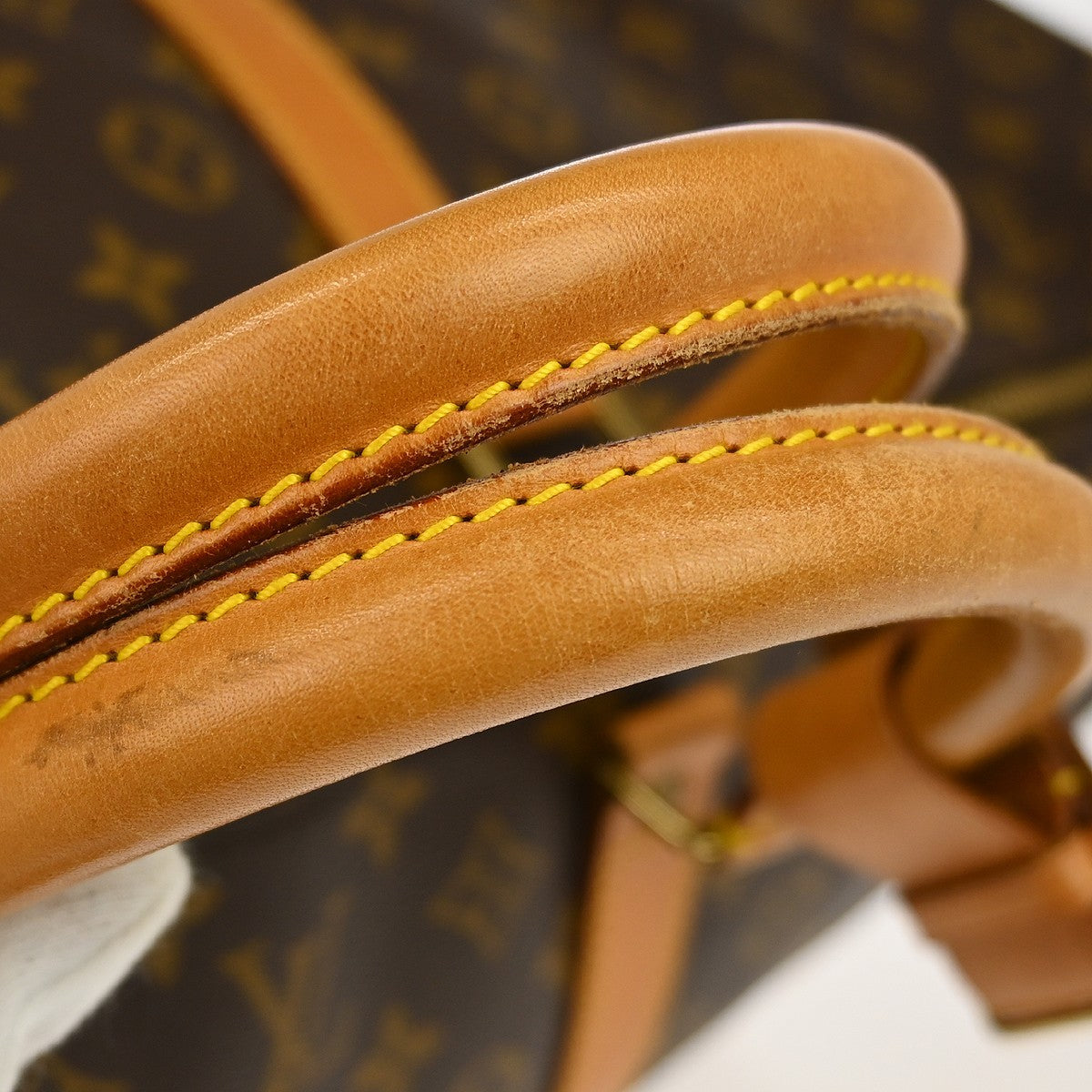 Louis Vuitton Keepall Monogram, Brown, Canvas, Travel Bag