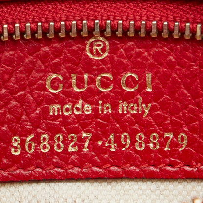 Gucci Swing, Red, Leather, handbag