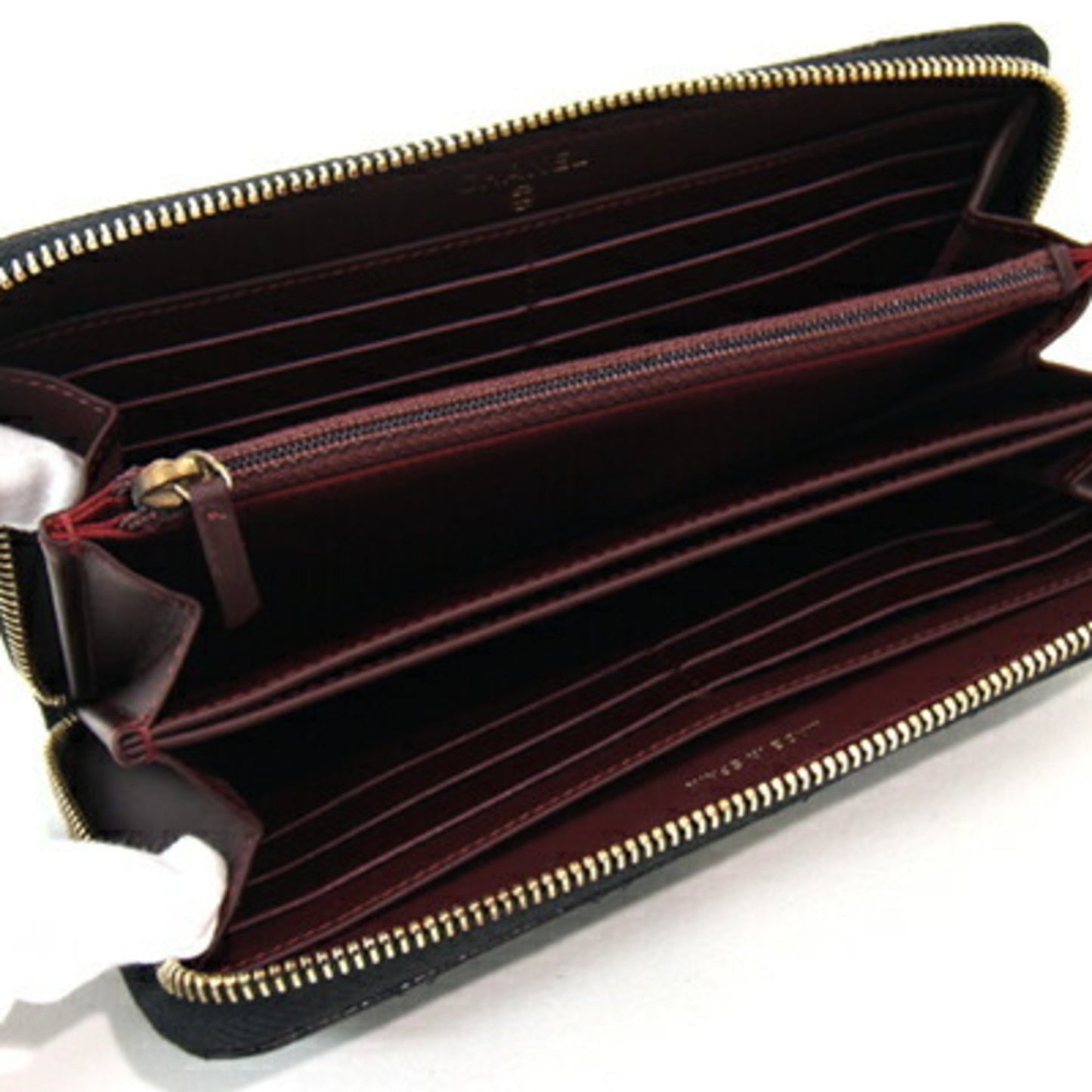 Chanel -, Black, Leather, wallet