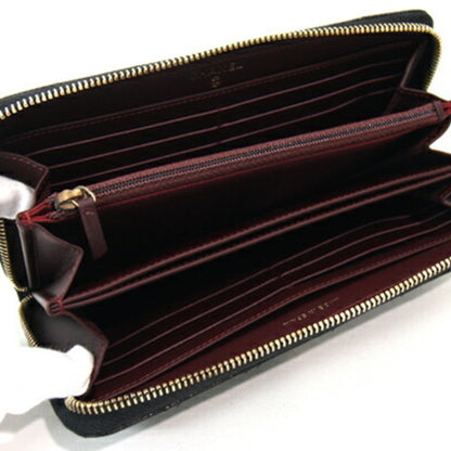 Chanel -, Black, Leather, wallet