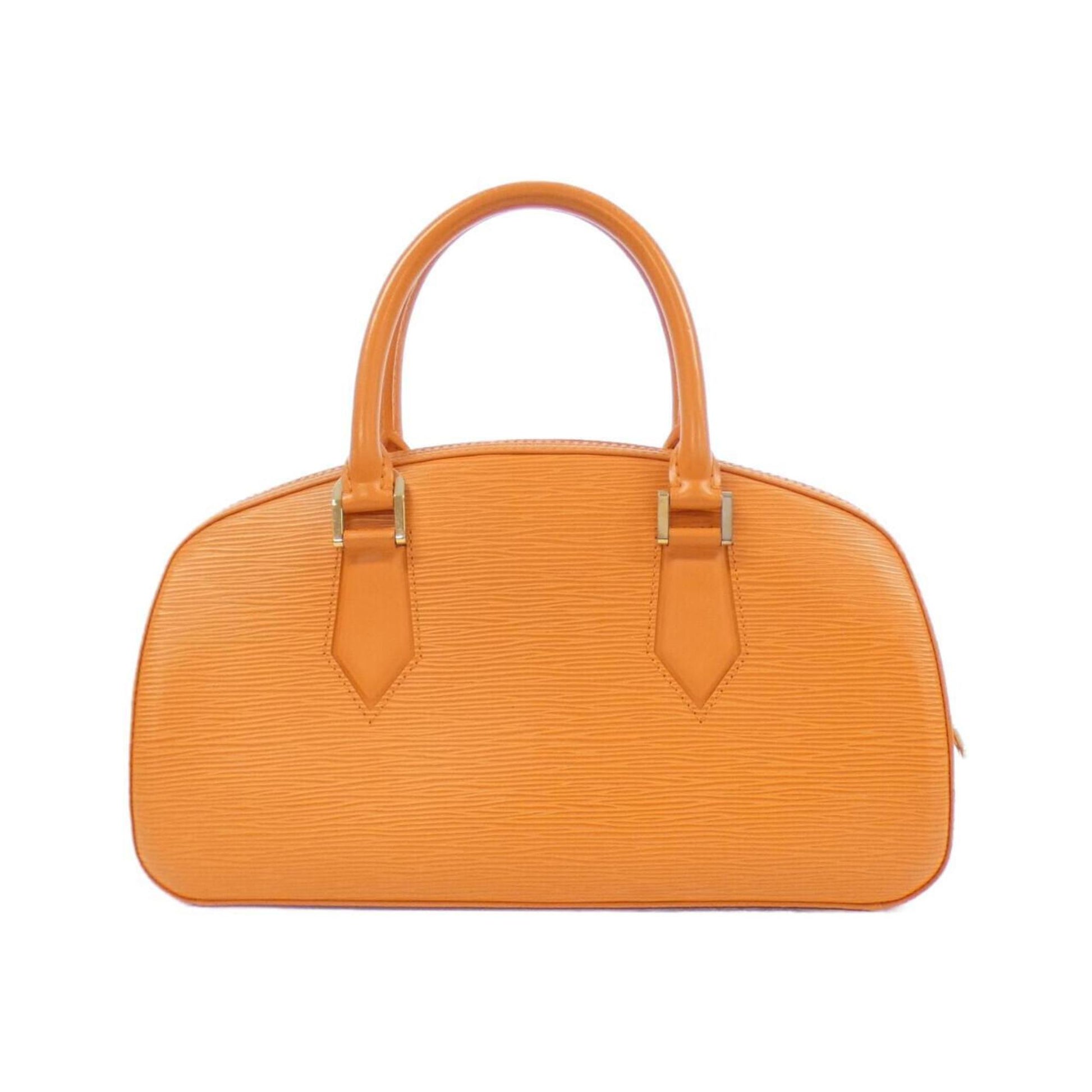 Louis Vuitton Jasmine, Orange, Leather, handbag