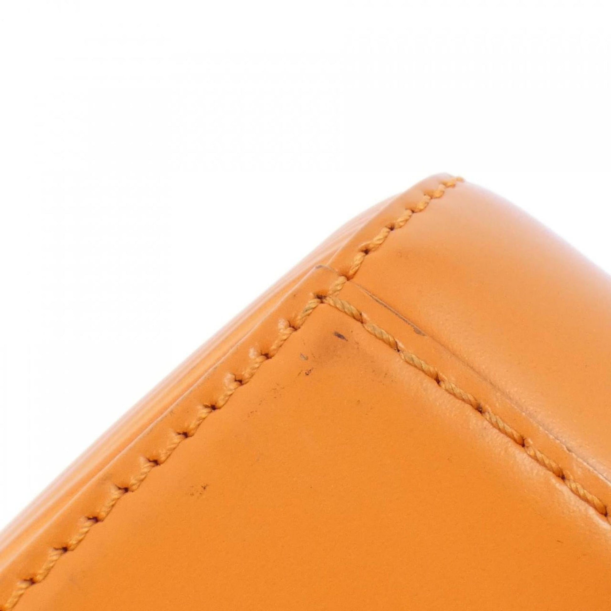 Louis Vuitton Jasmine, Orange, Leather, handbag