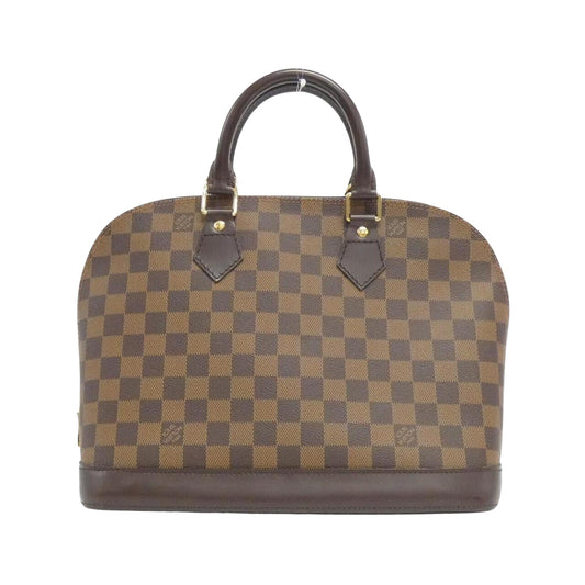 Louis Vuitton Alma, Brown, Canvas, handbag
