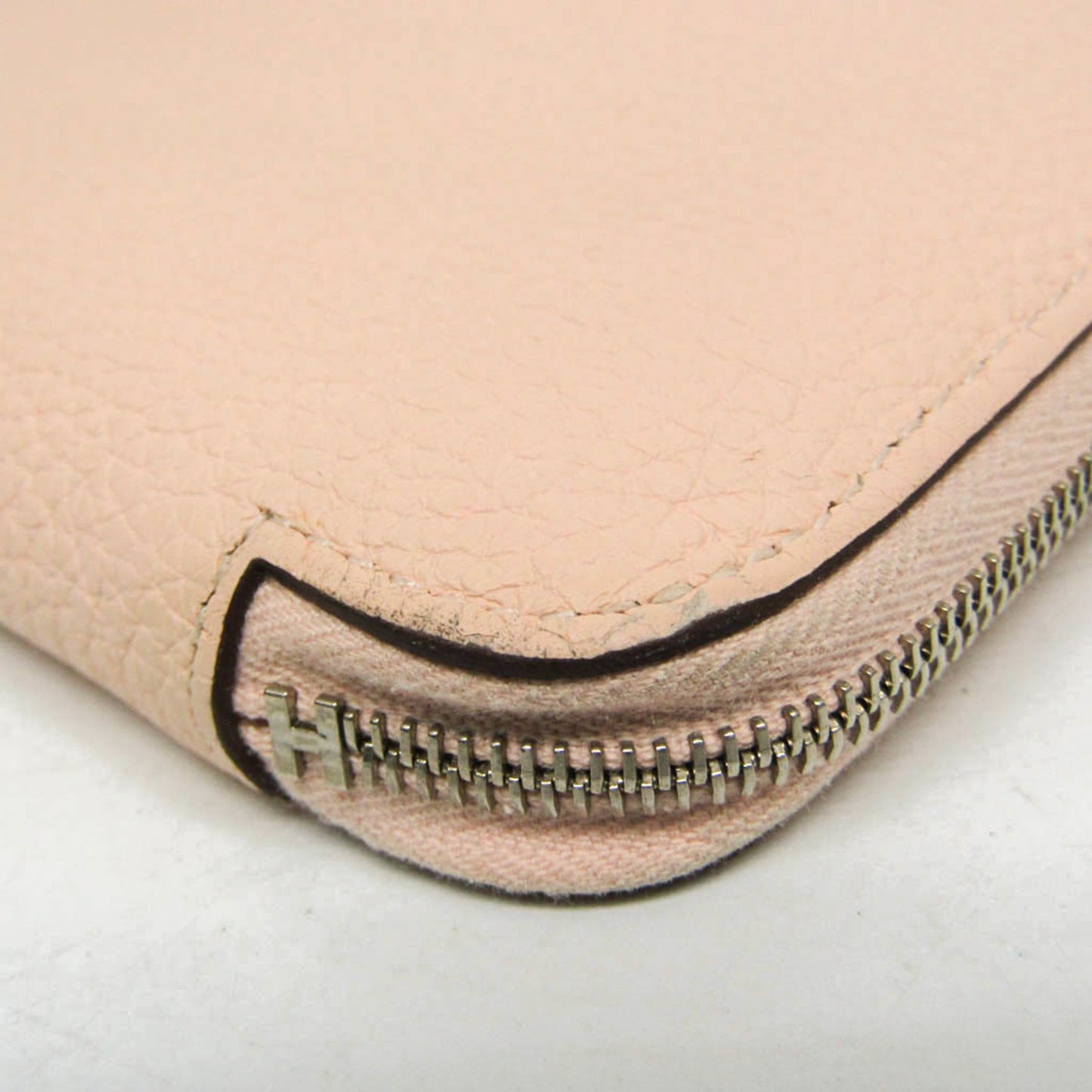 Hermès Azap, Pink, Leather, wallet