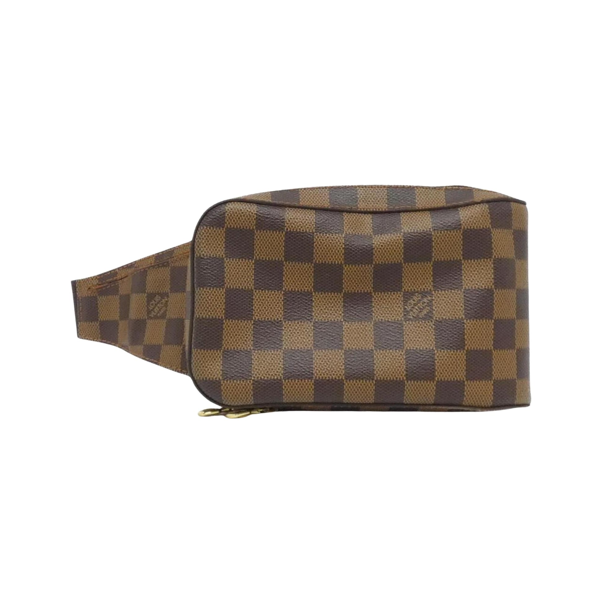 Louis Vuitton, Brown, Canvas, shopper