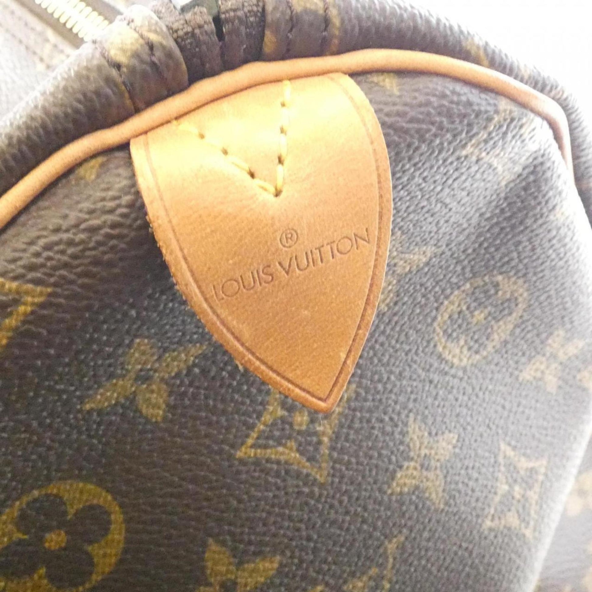 Louis Vuitton Keepall 55, Brown, Canvas, travel