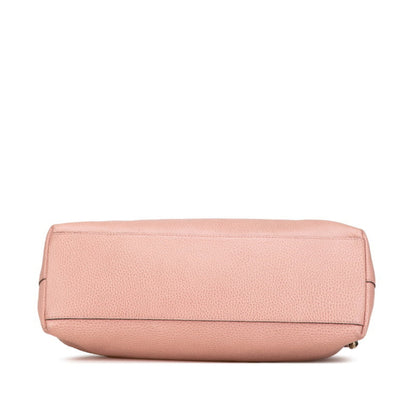 Gucci Bamboo, Pink, Leather, tote