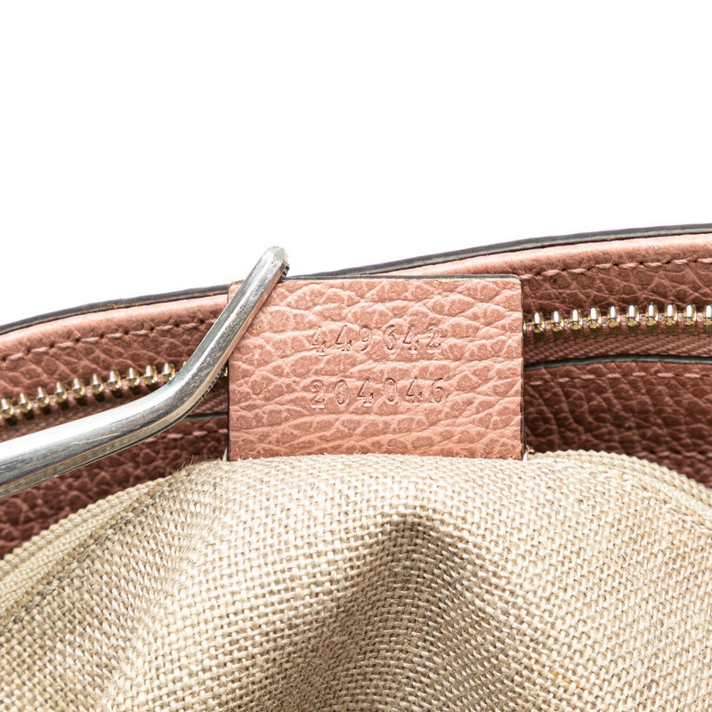 Gucci Bamboo, Pink, Leather, tote