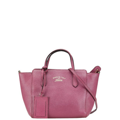 Gucci Swing, Pink, Leather, shoulder