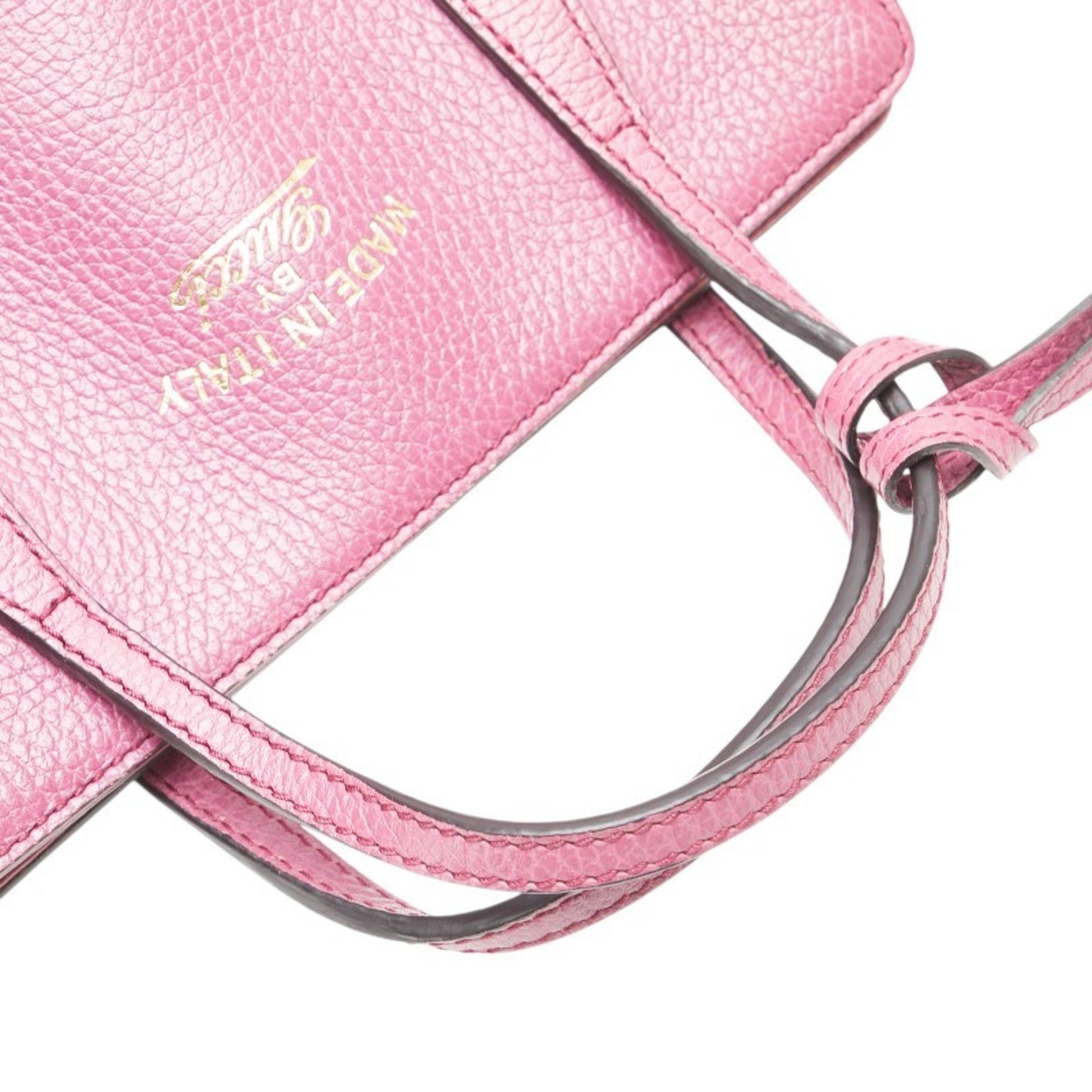 Gucci Swing, Pink, Leather, shoulder