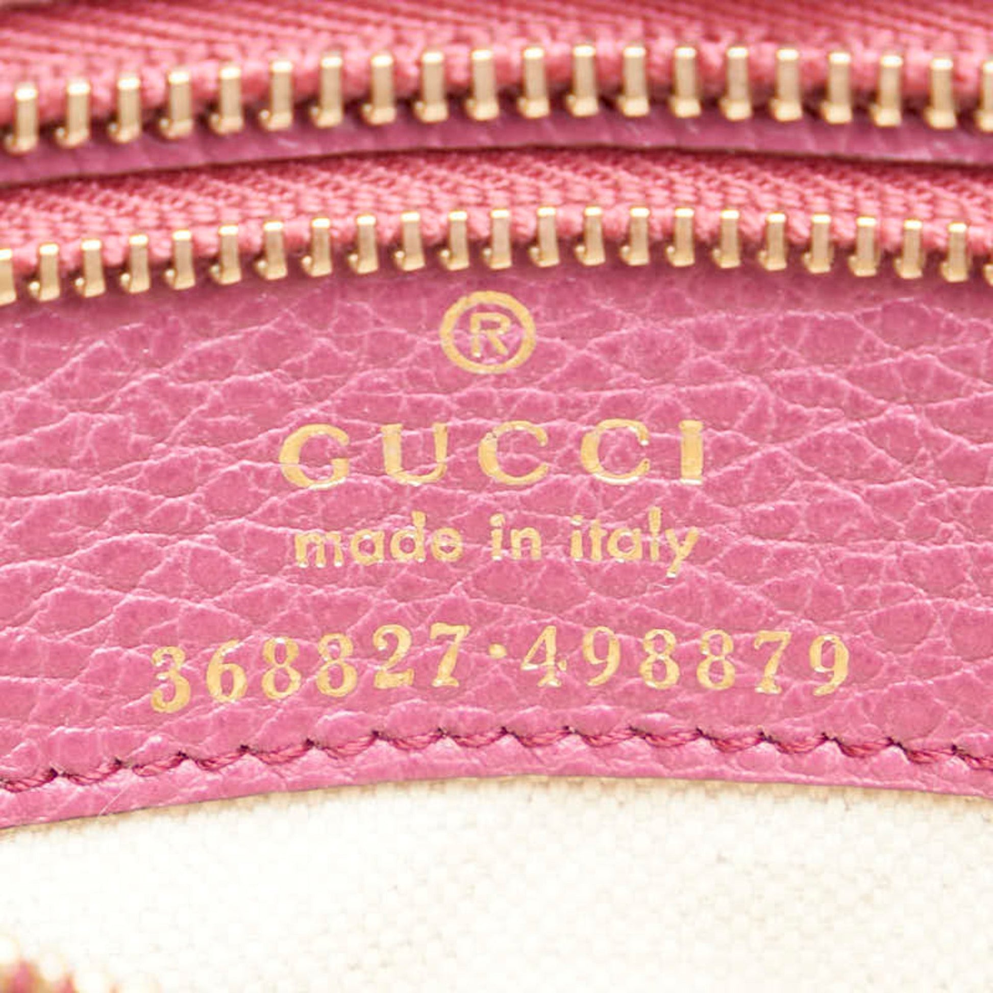 Gucci Swing, Pink, Leather, shoulder