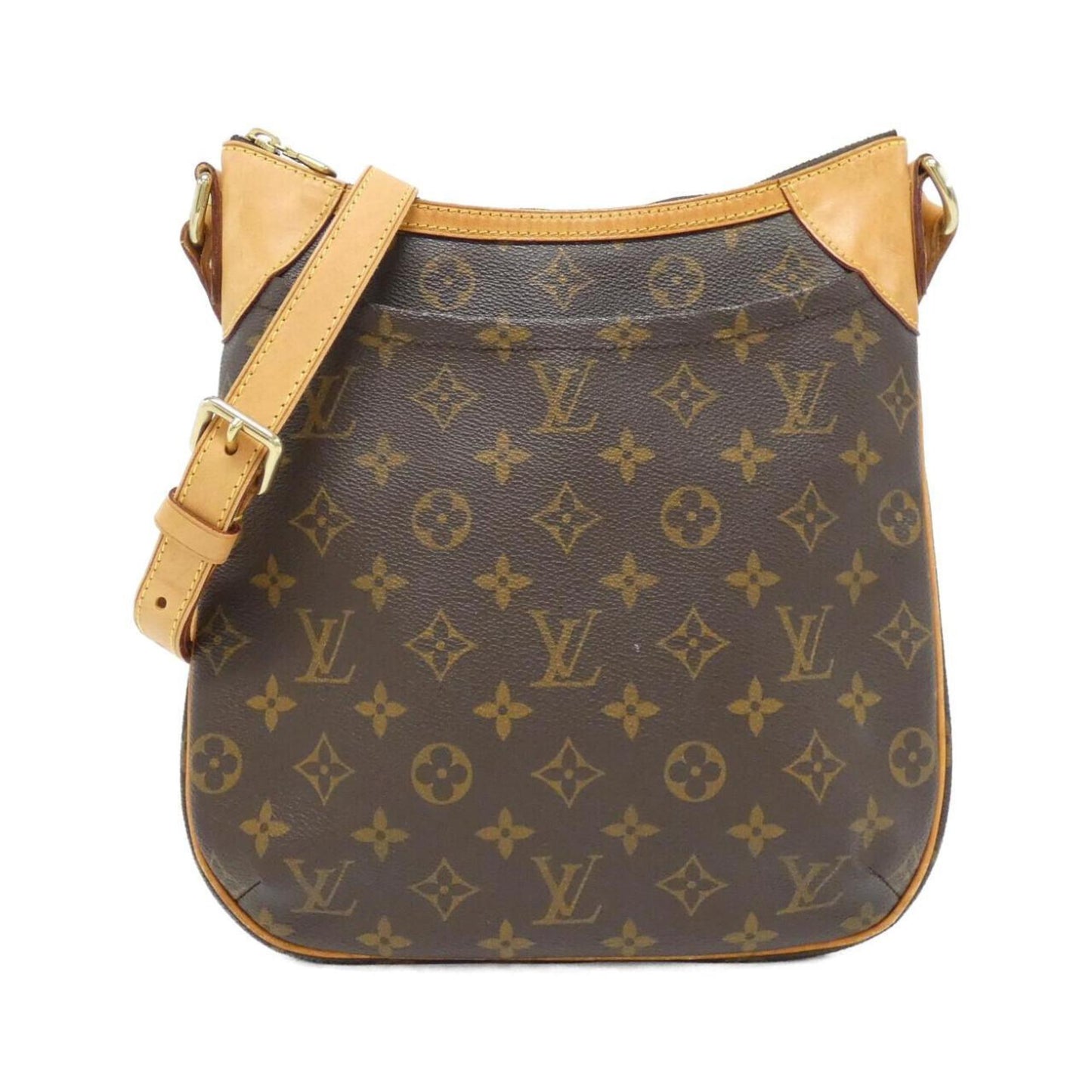 Louis Vuitton Odeon, Brown, Canvas, shoulder