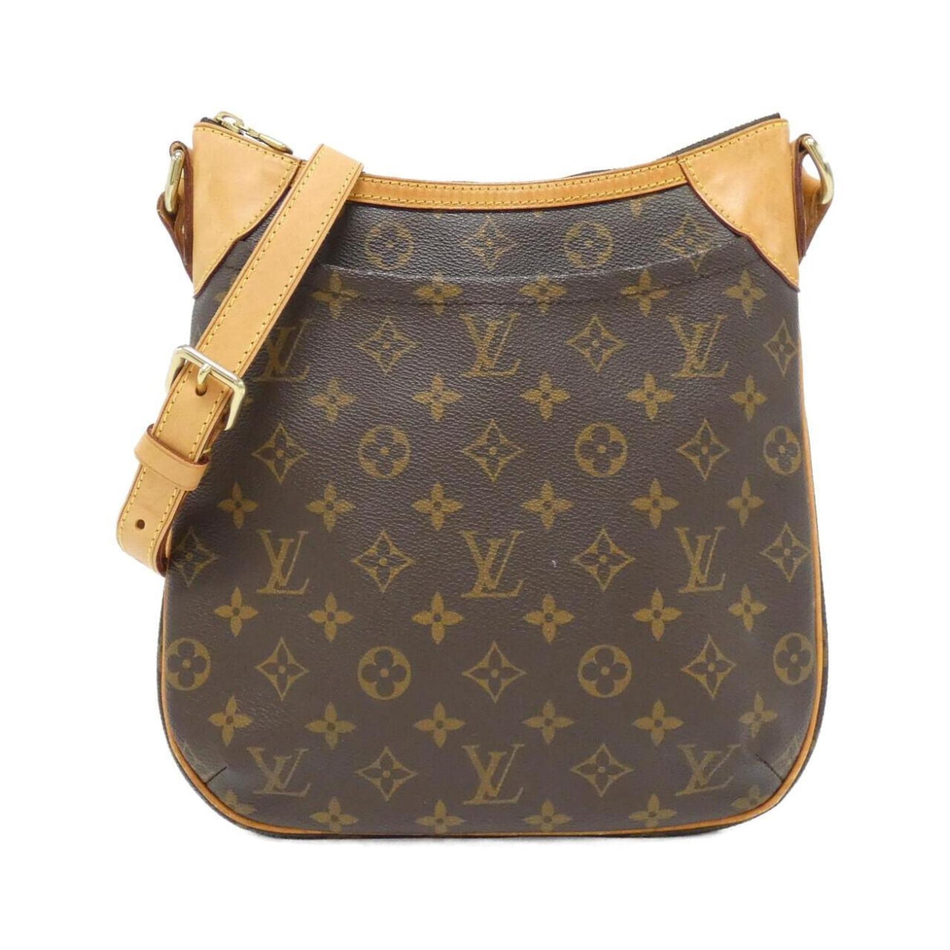 Louis Vuitton Odeon, Brown, Canvas, shoulder