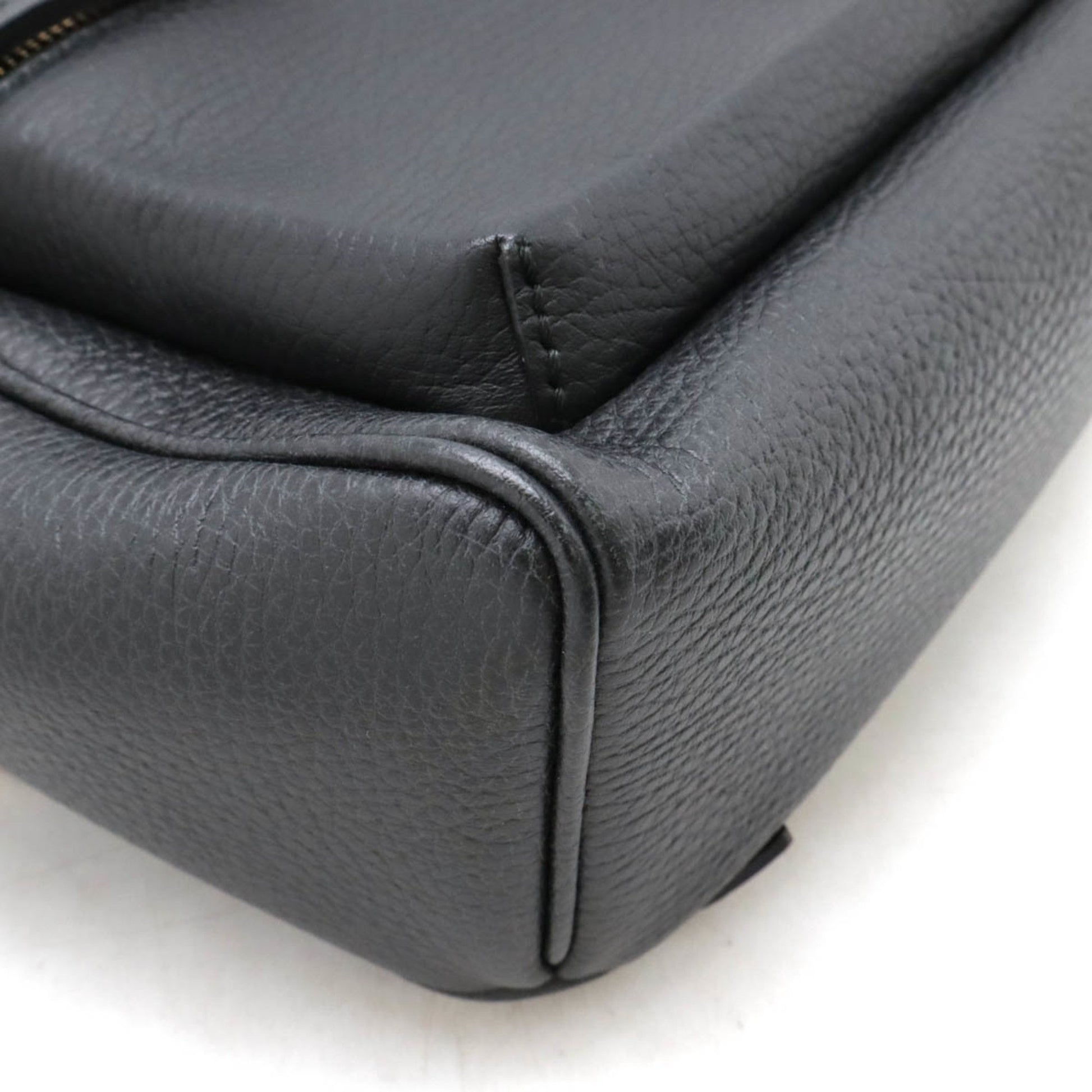 Gucci Soho, Black, Leather, backpack