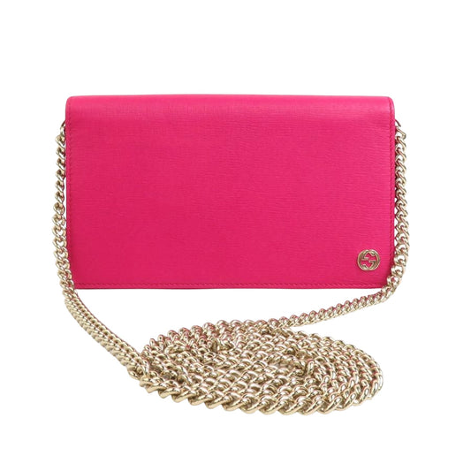 Gucci, Pink, Leather, wallet