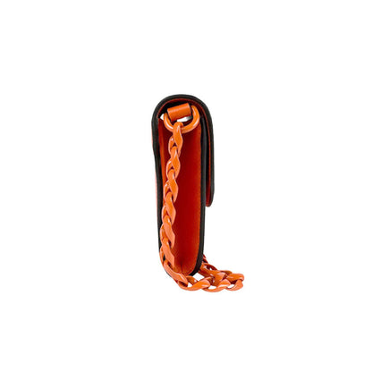 Gucci Horsebit, Orange, Leather, shoulder