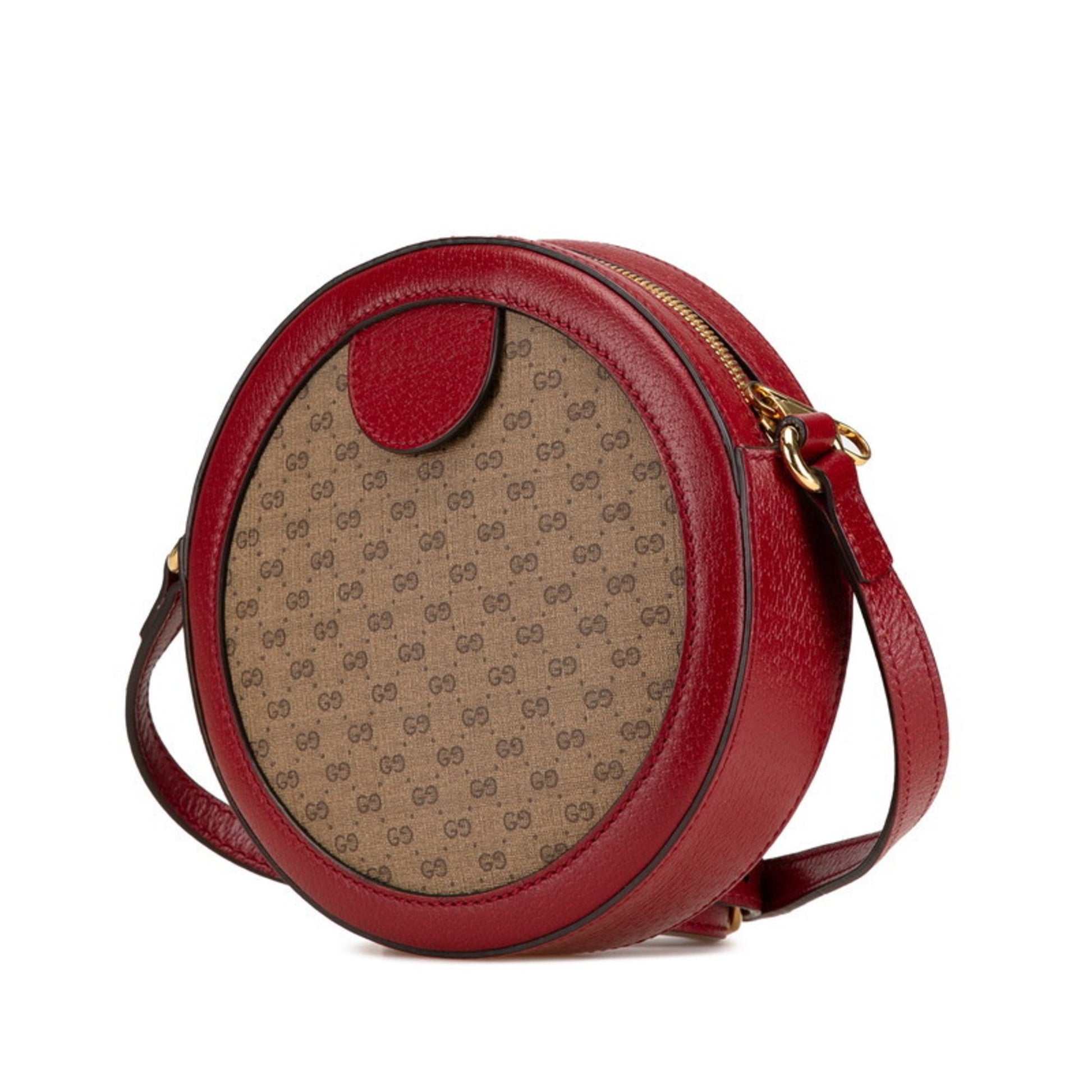 Gucci Doraemon, Red, Canvas, shoulder