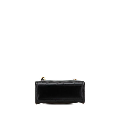 Gucci Marmont, Black, Leather, handbag