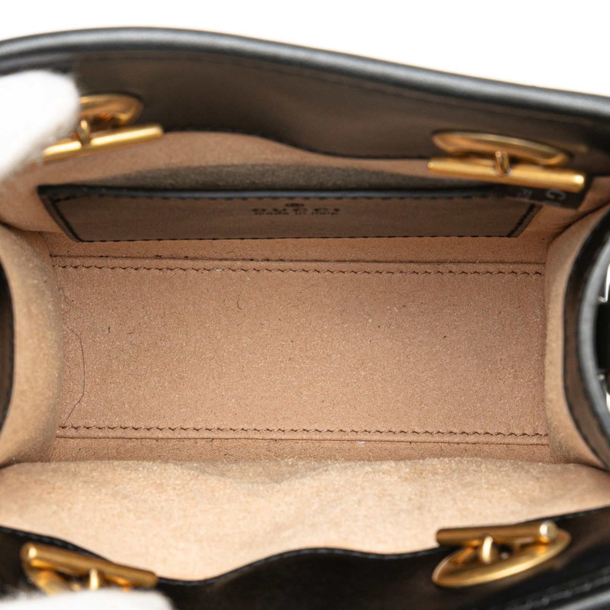 Gucci Marmont, Black, Leather, handbag