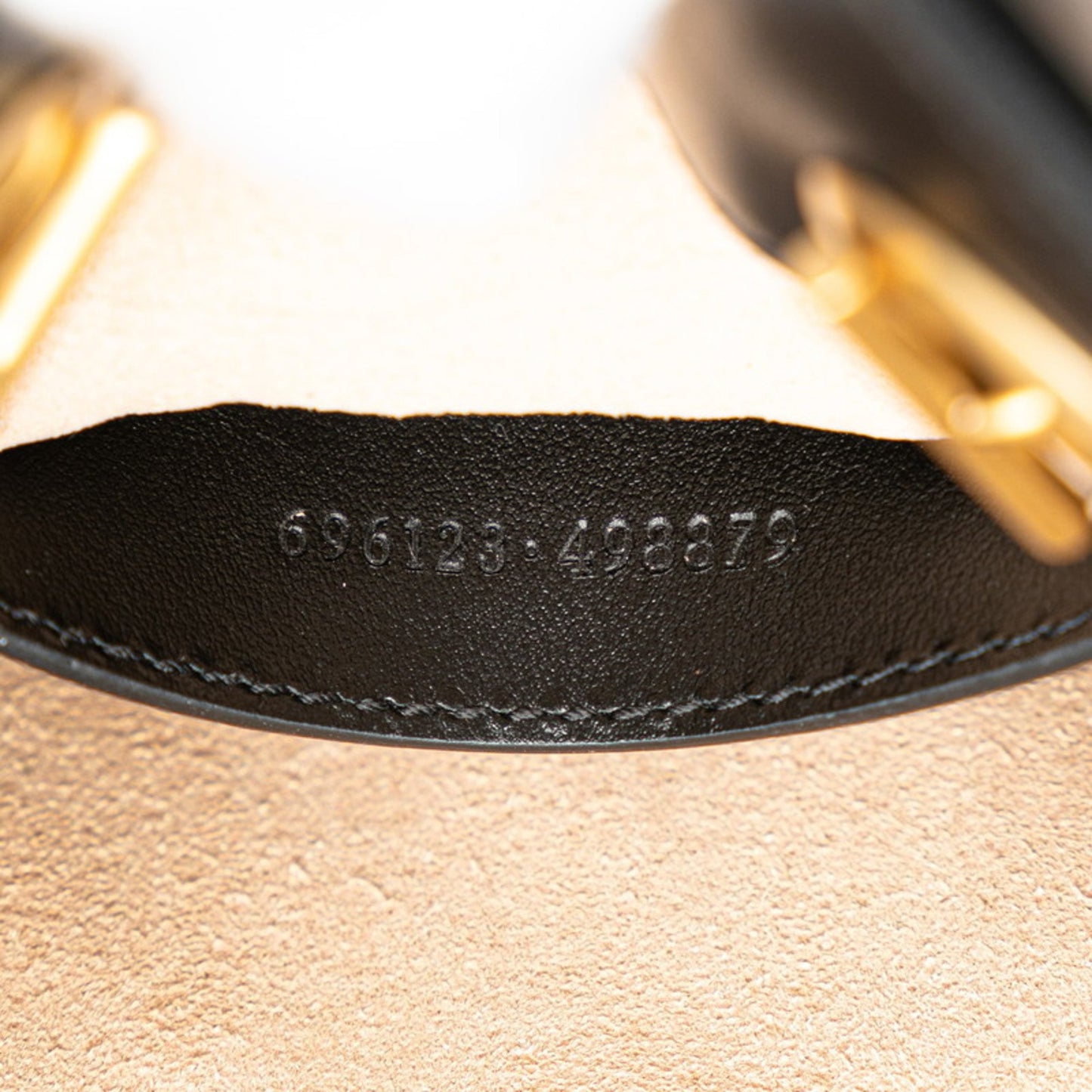 Gucci Marmont, Black, Leather, handbag