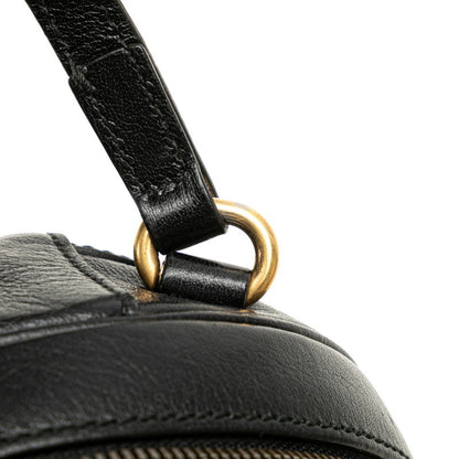 Gucci Basketball, Black, Leather, handbag