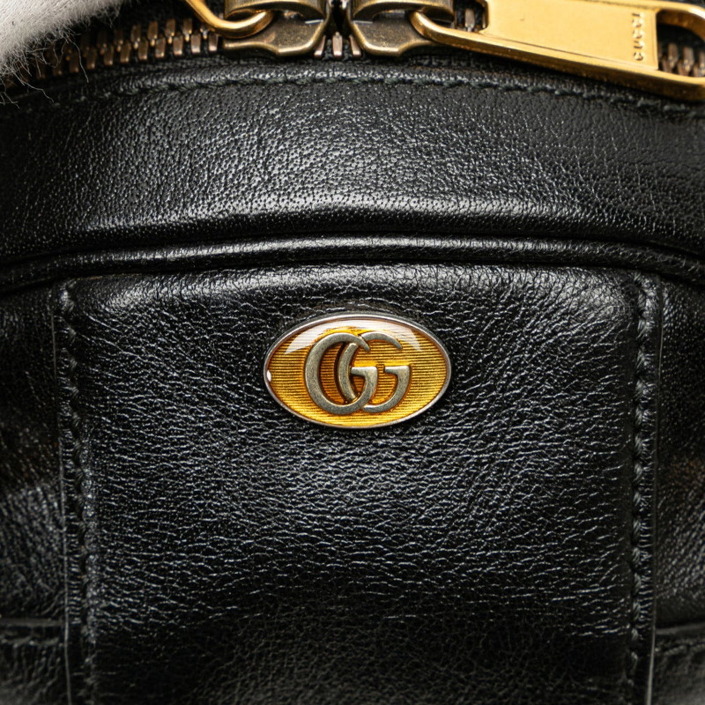 Gucci Basketball, Black, Leather, handbag