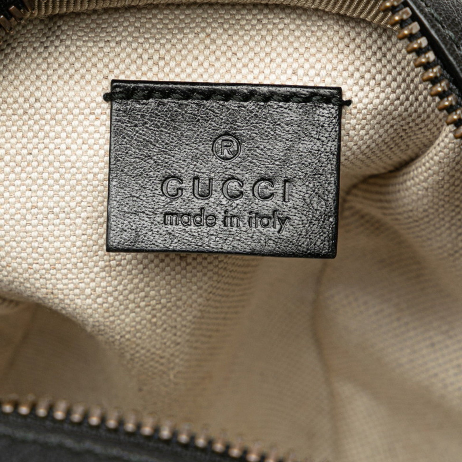 Gucci Basketball, Black, Leather, handbag