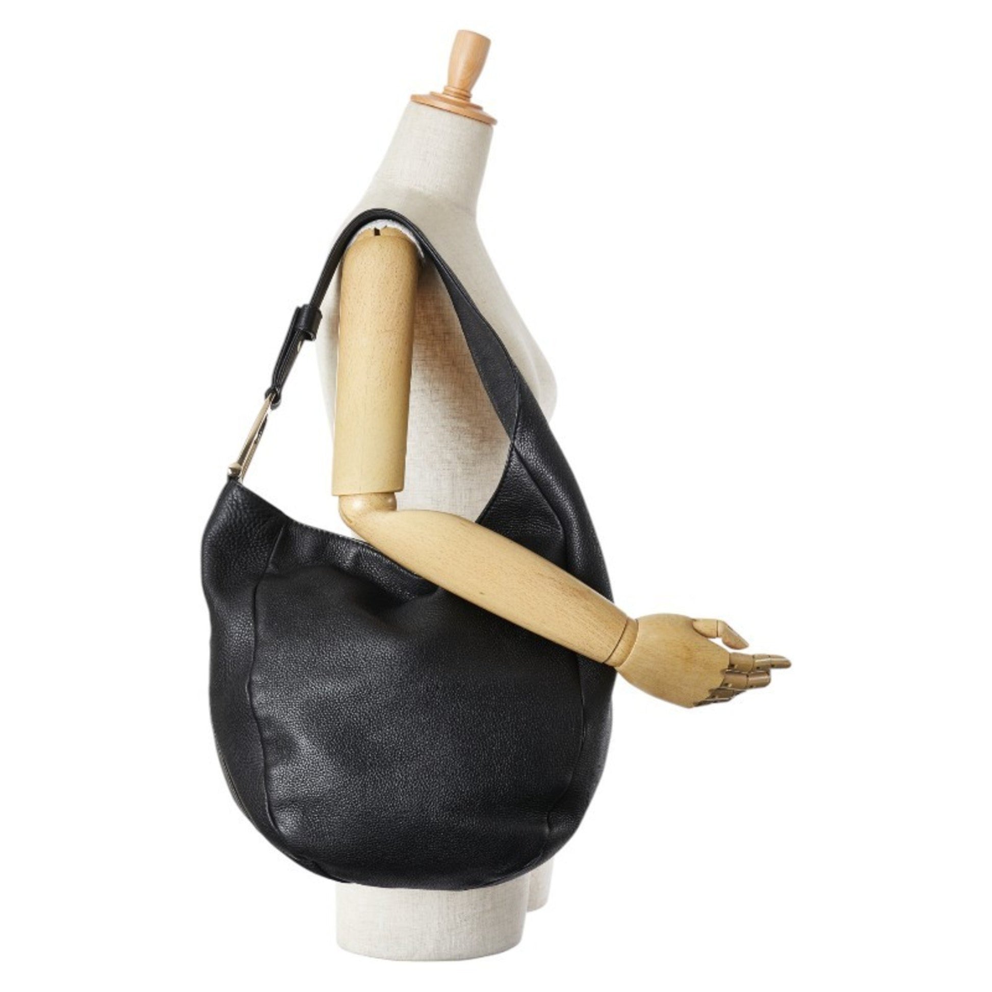 Gucci Greenwich, Black, Leather, shoulder