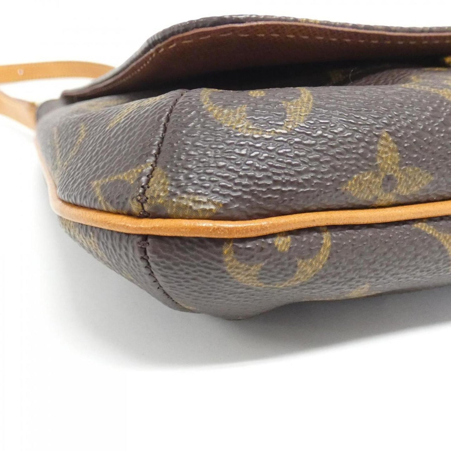 Louis Vuitton Musette Salsa, Brown, Canvas, shoulder