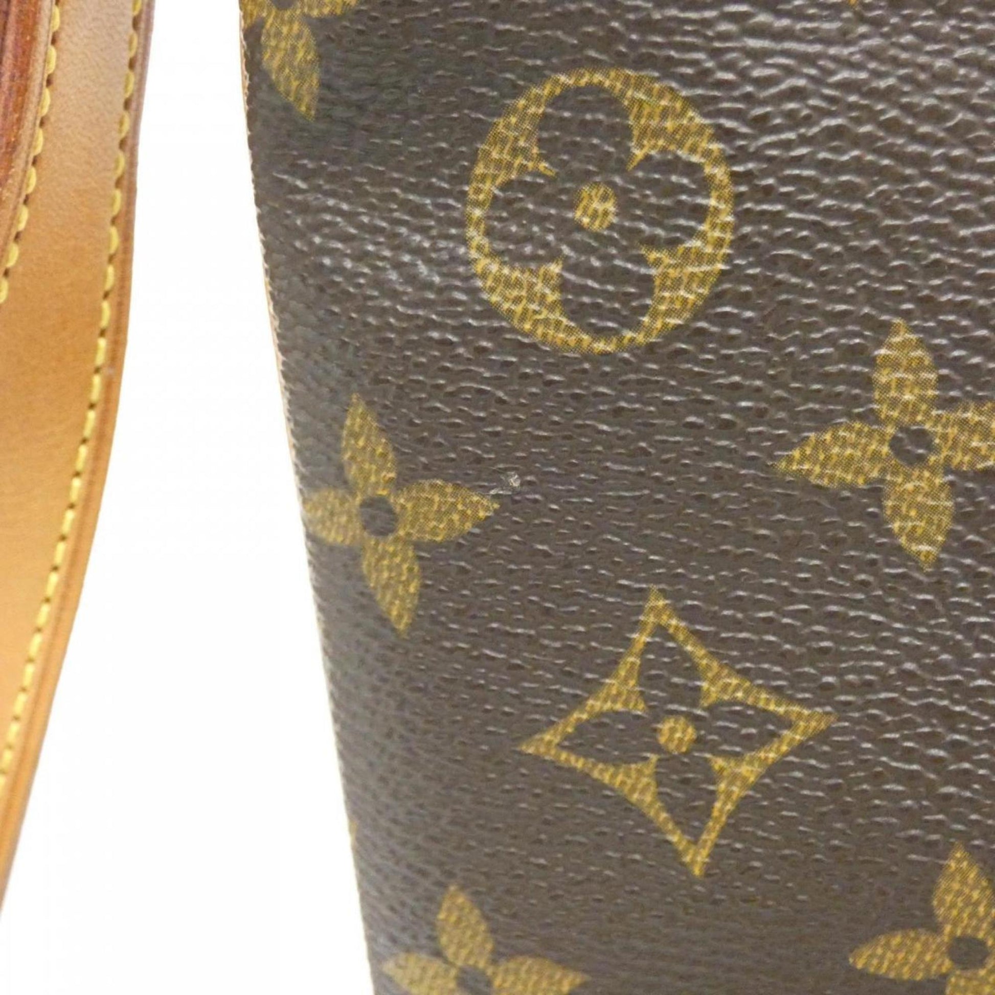 Louis Vuitton Musette Salsa, Brown, Canvas, shoulder