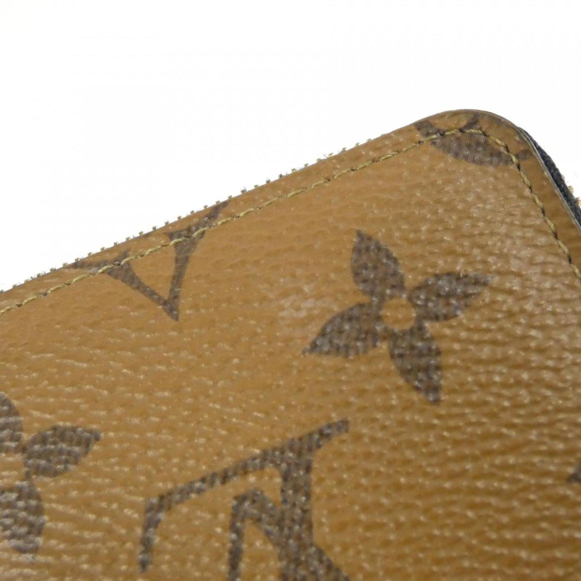 Louis Vuitton Porte cartes recto verso, Brown, Canvas, wallet