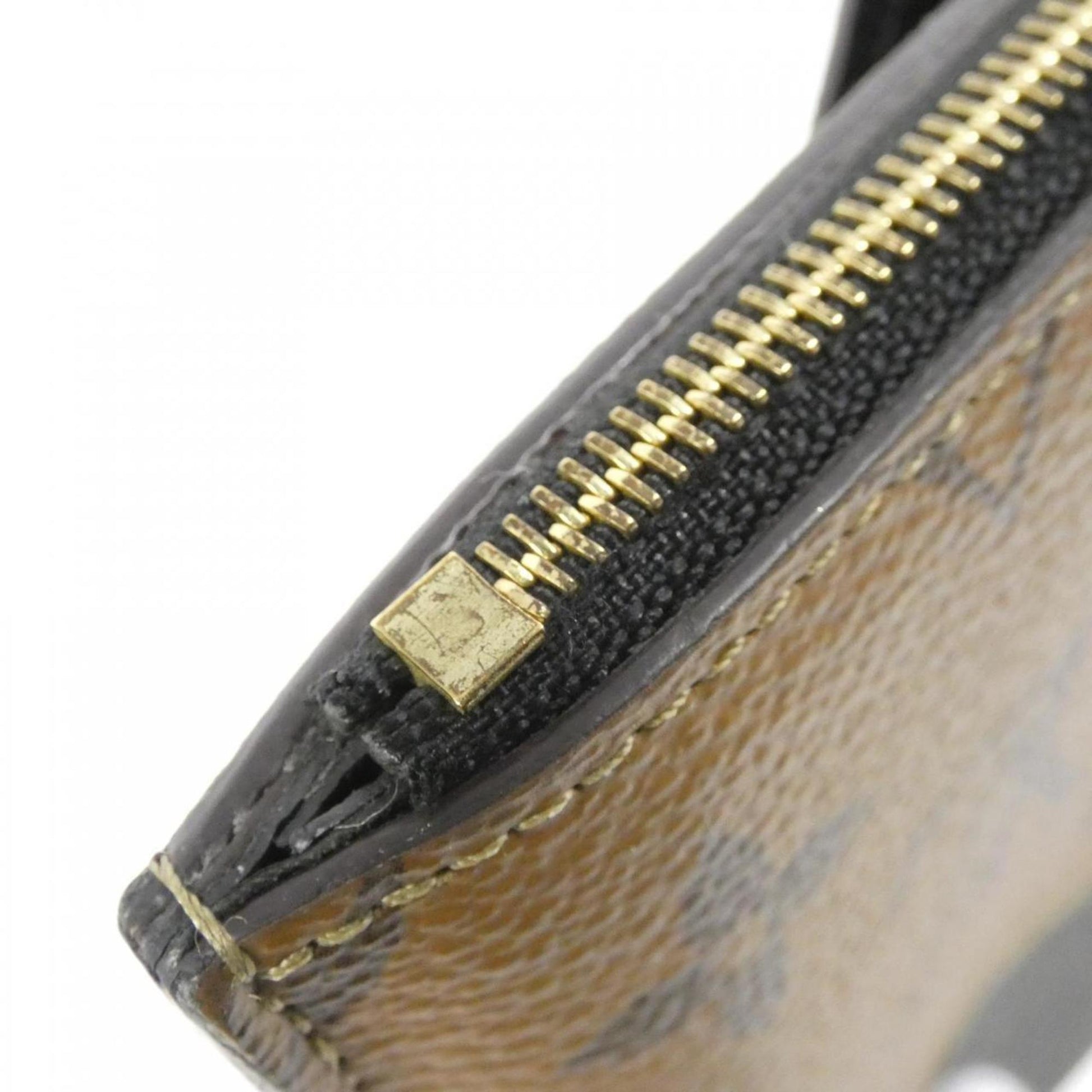 Louis Vuitton Porte cartes recto verso, Brown, Canvas, wallet