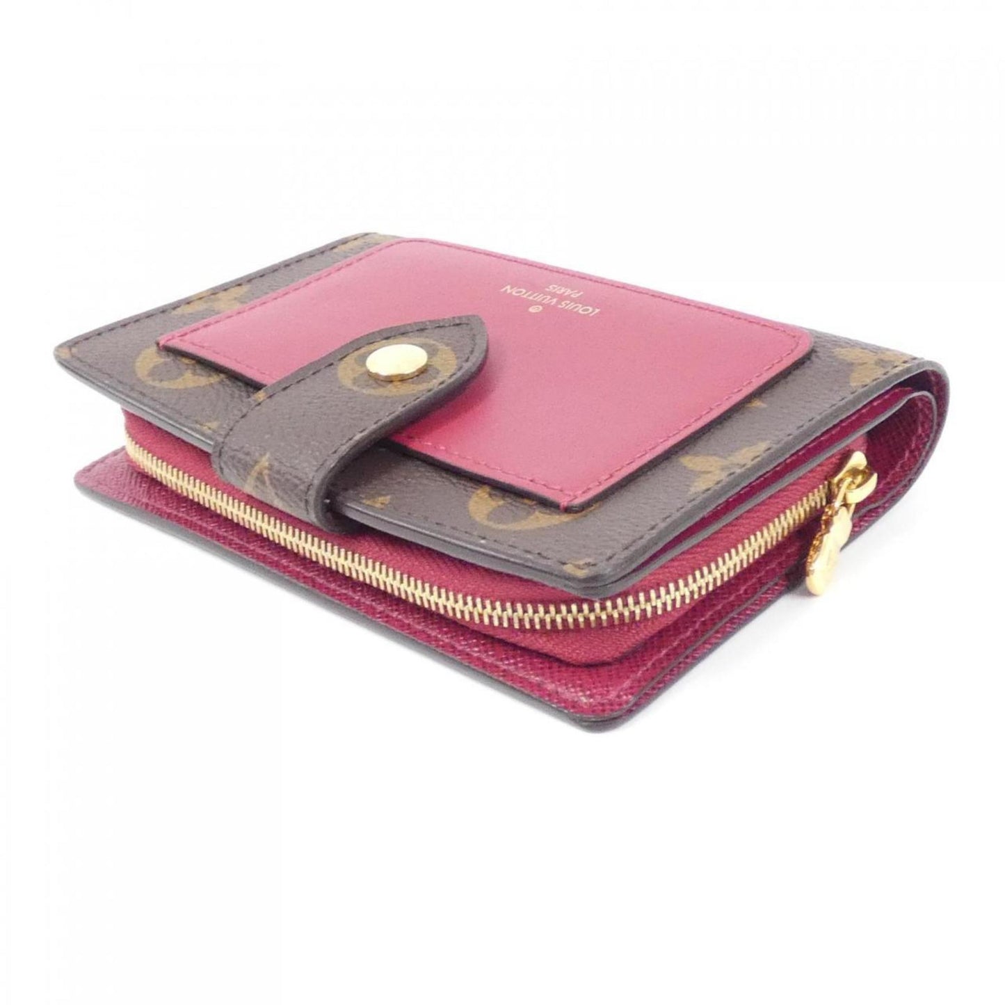 Louis Vuitton Juliette, Brown, Canvas, wallet