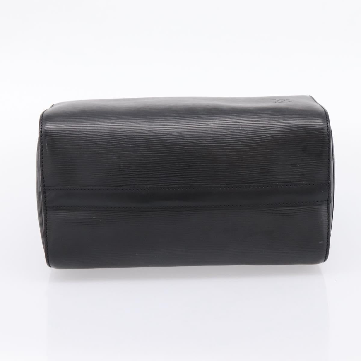 Louis Vuitton Speedy Epi Leather, Black, Leather, Handbag