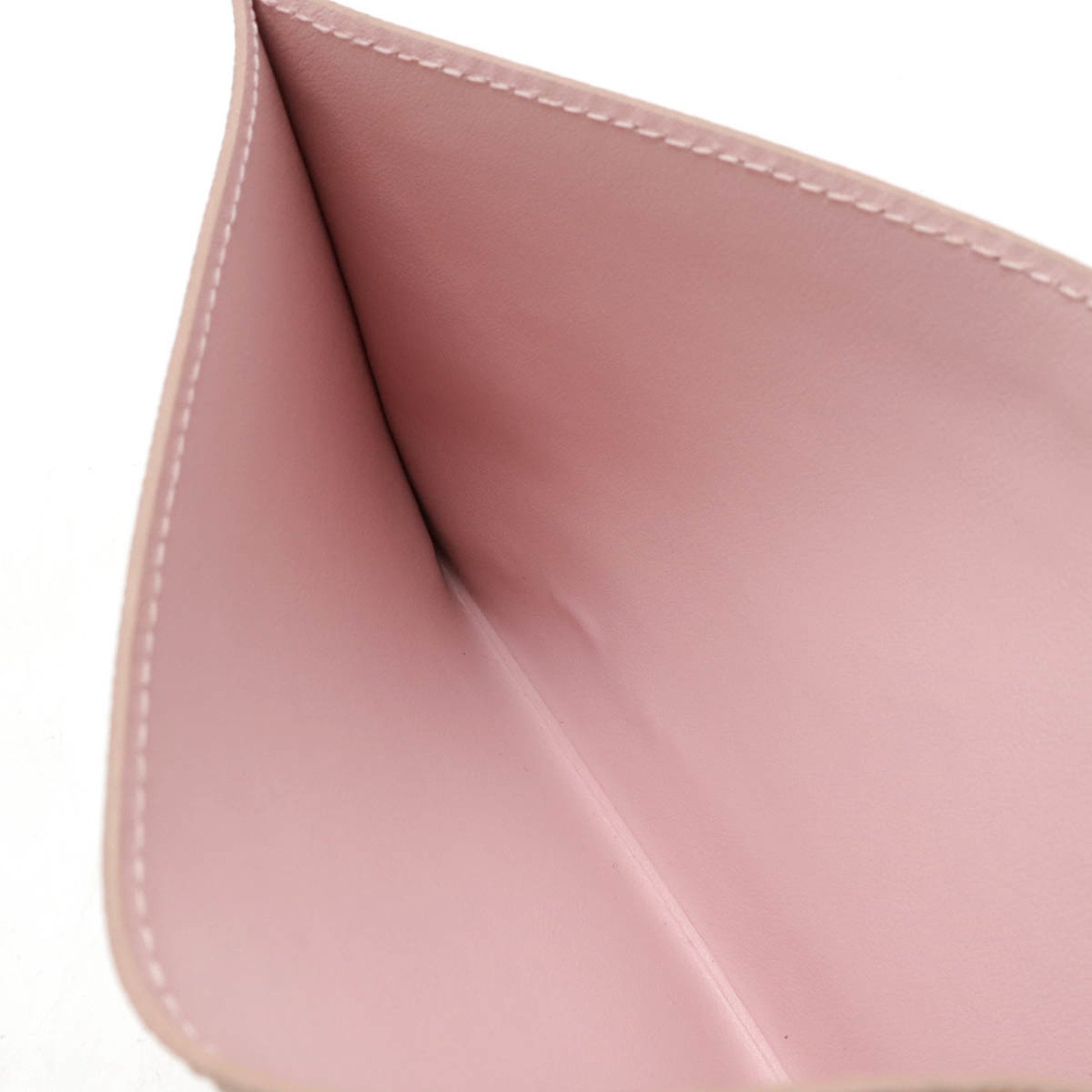Louis Vuitton Felicie, White, Canvas, clutch