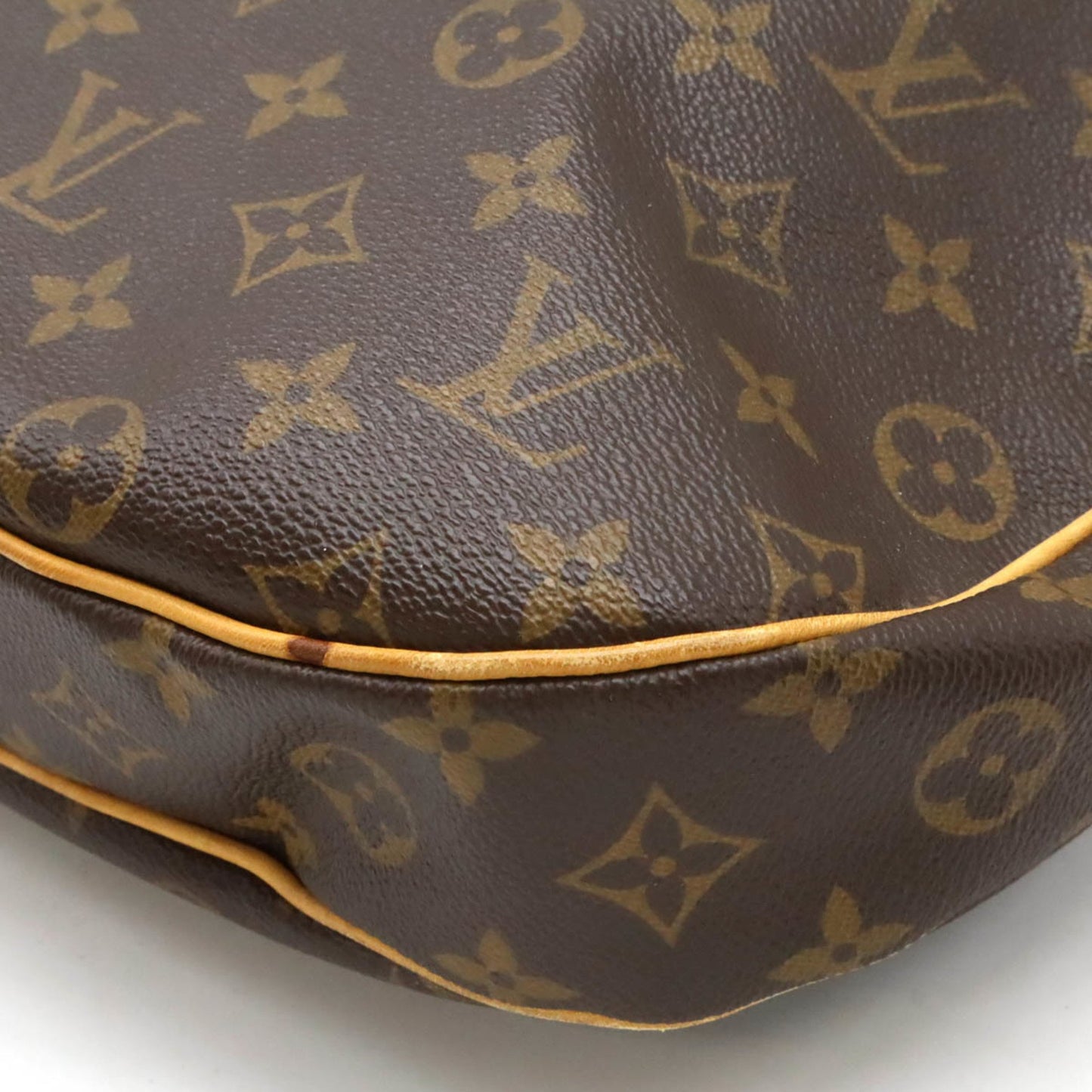 Louis Vuitton Odéon, Brown, Canvas, shoulder