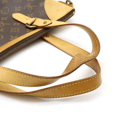 Louis Vuitton Odéon, Brown, Canvas, shoulder