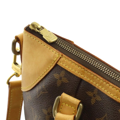 Louis Vuitton Odéon, Brown, Canvas, shoulder