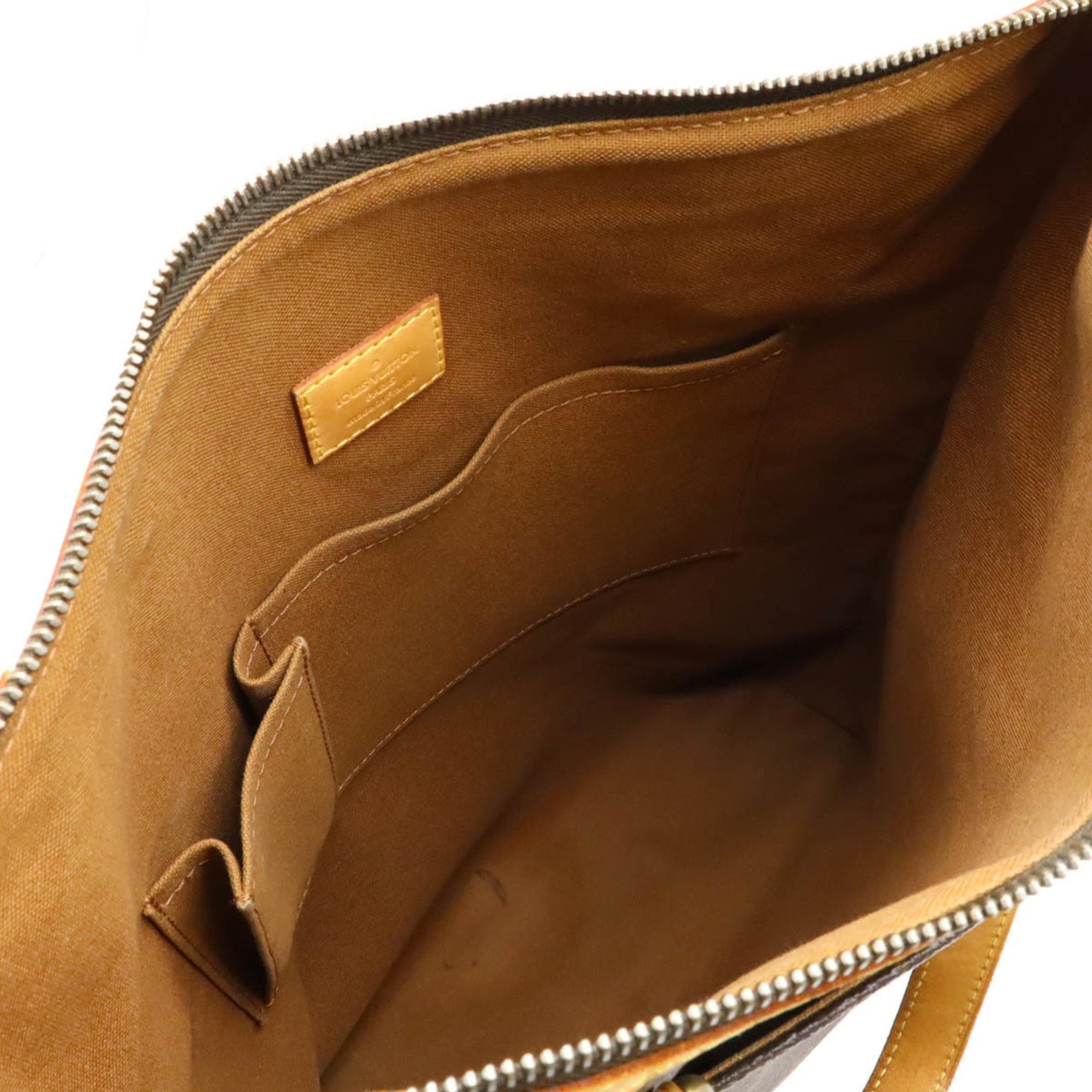 Louis Vuitton Odéon, Brown, Canvas, shoulder
