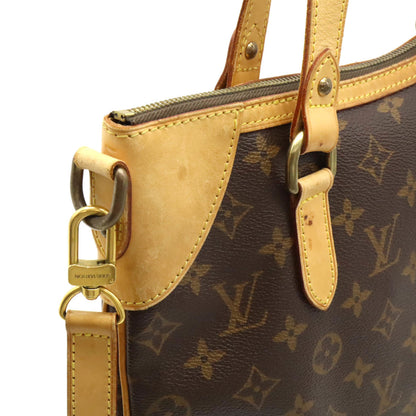 Louis Vuitton Odéon, Brown, Canvas, shoulder