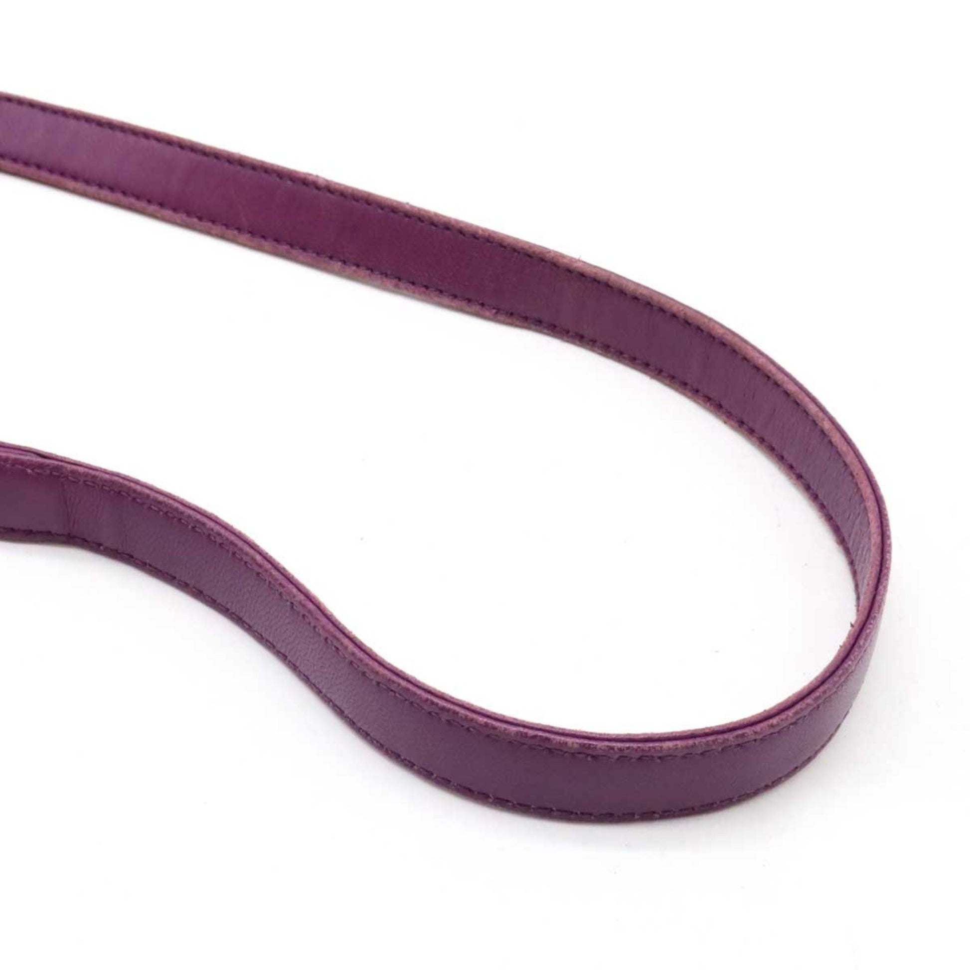 Loewe Flamenco, Purple, Leather, shoulder