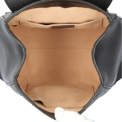 Gucci Guccissima, Black, Leather, backpack