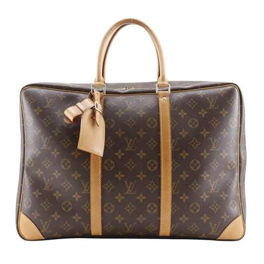 Louis Vuitton Sirius, Brown, Canvas, travel