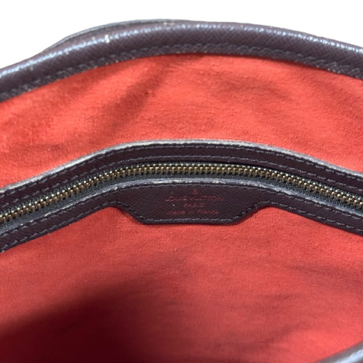 Louis Vuitton Bucket, Brown, Canvas, shoulder
