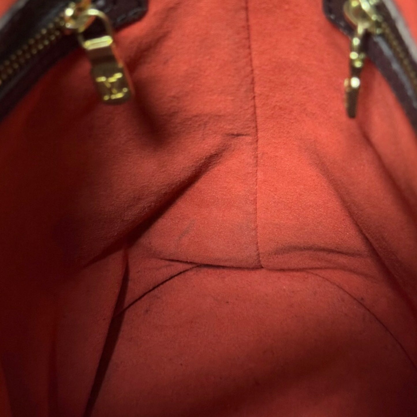 Louis Vuitton Bucket, Brown, Canvas, shoulder
