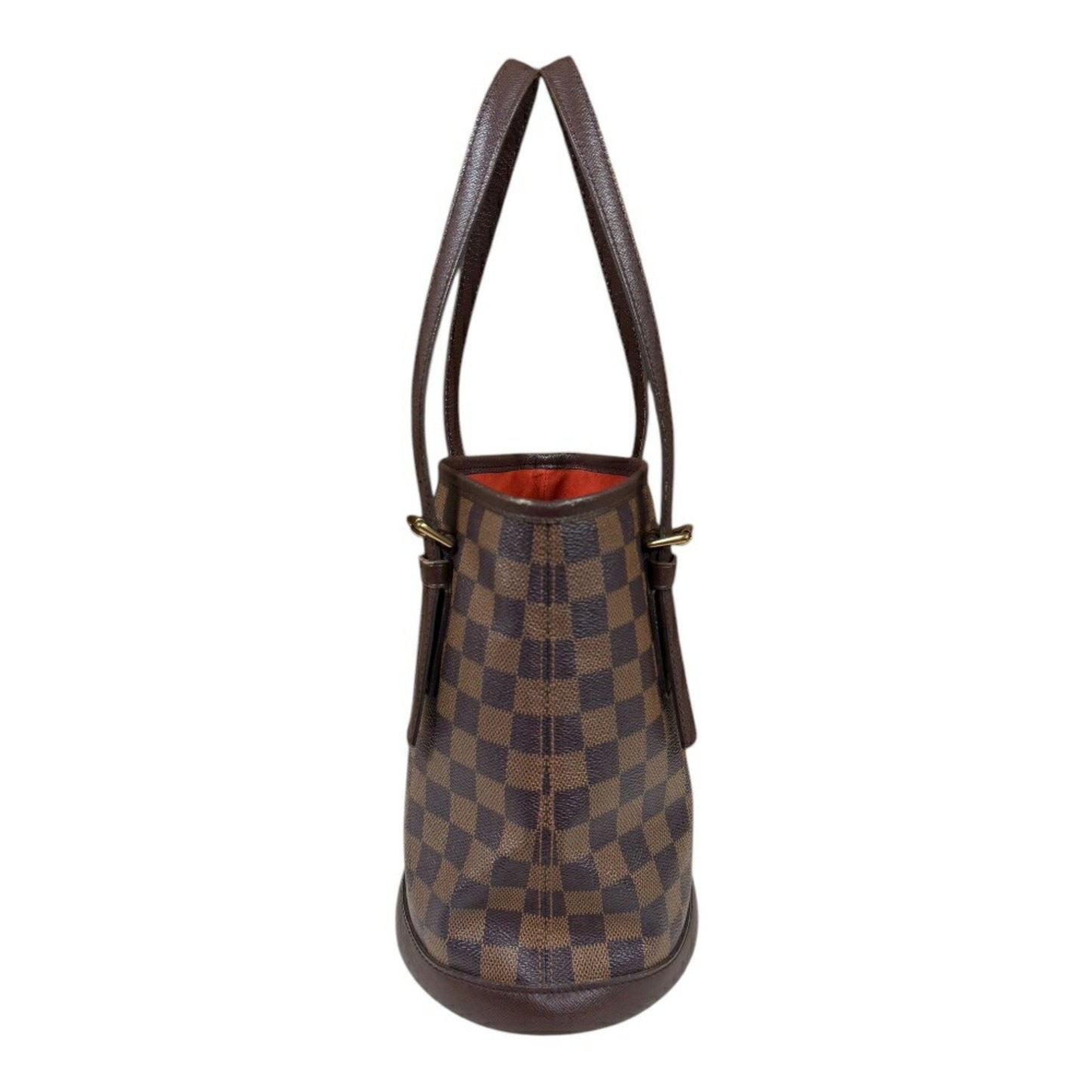 Louis Vuitton Bucket, Brown, Canvas, shoulder