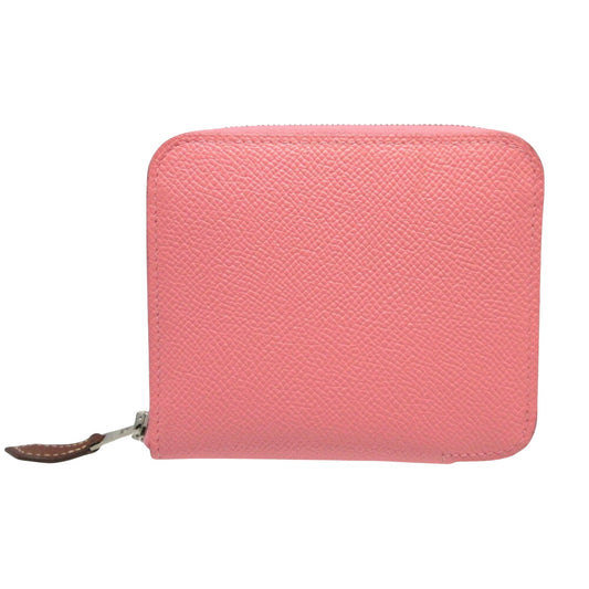 Hermès Silk'In, Pink, Leather, wallet