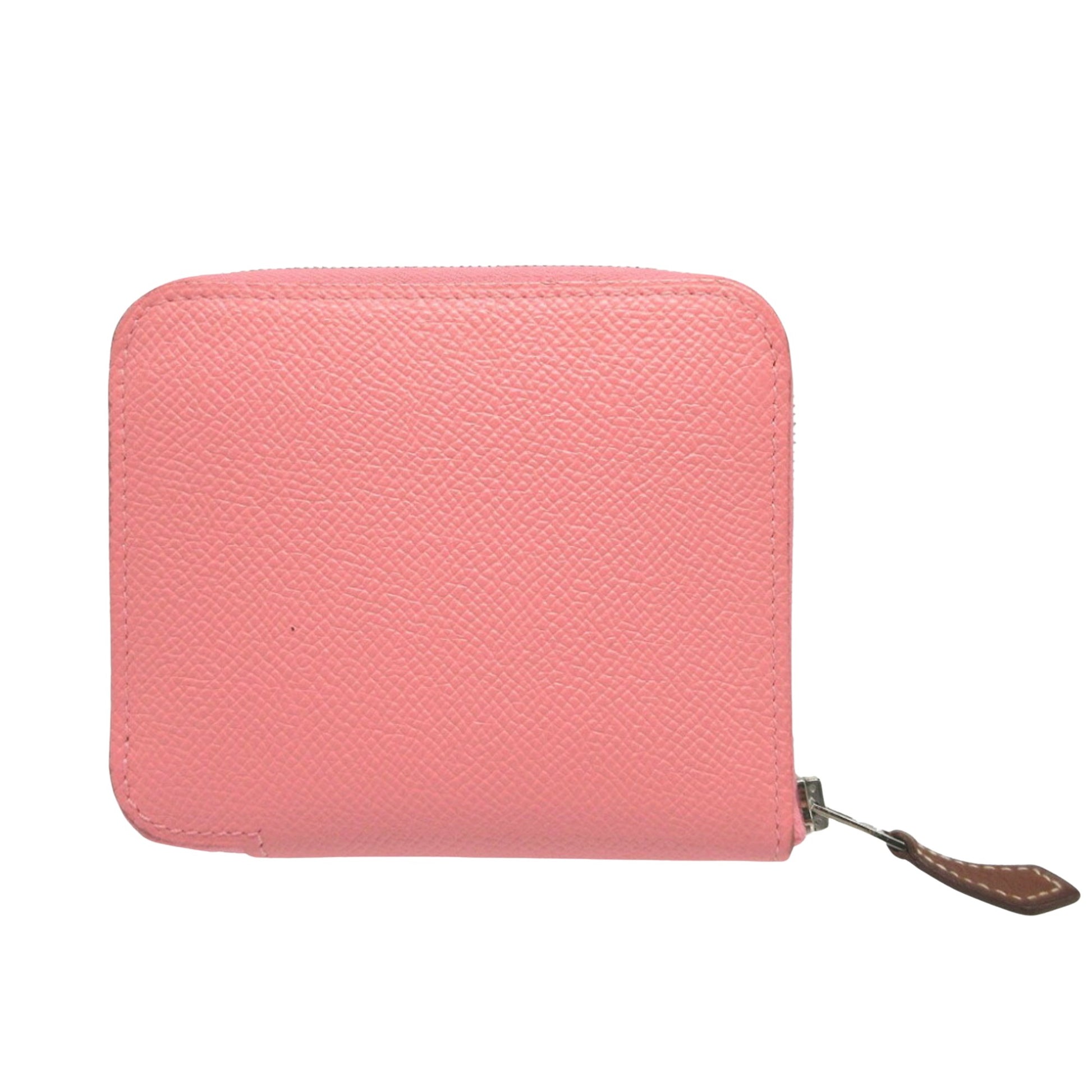 Hermès Silk'In, Pink, Leather, wallet