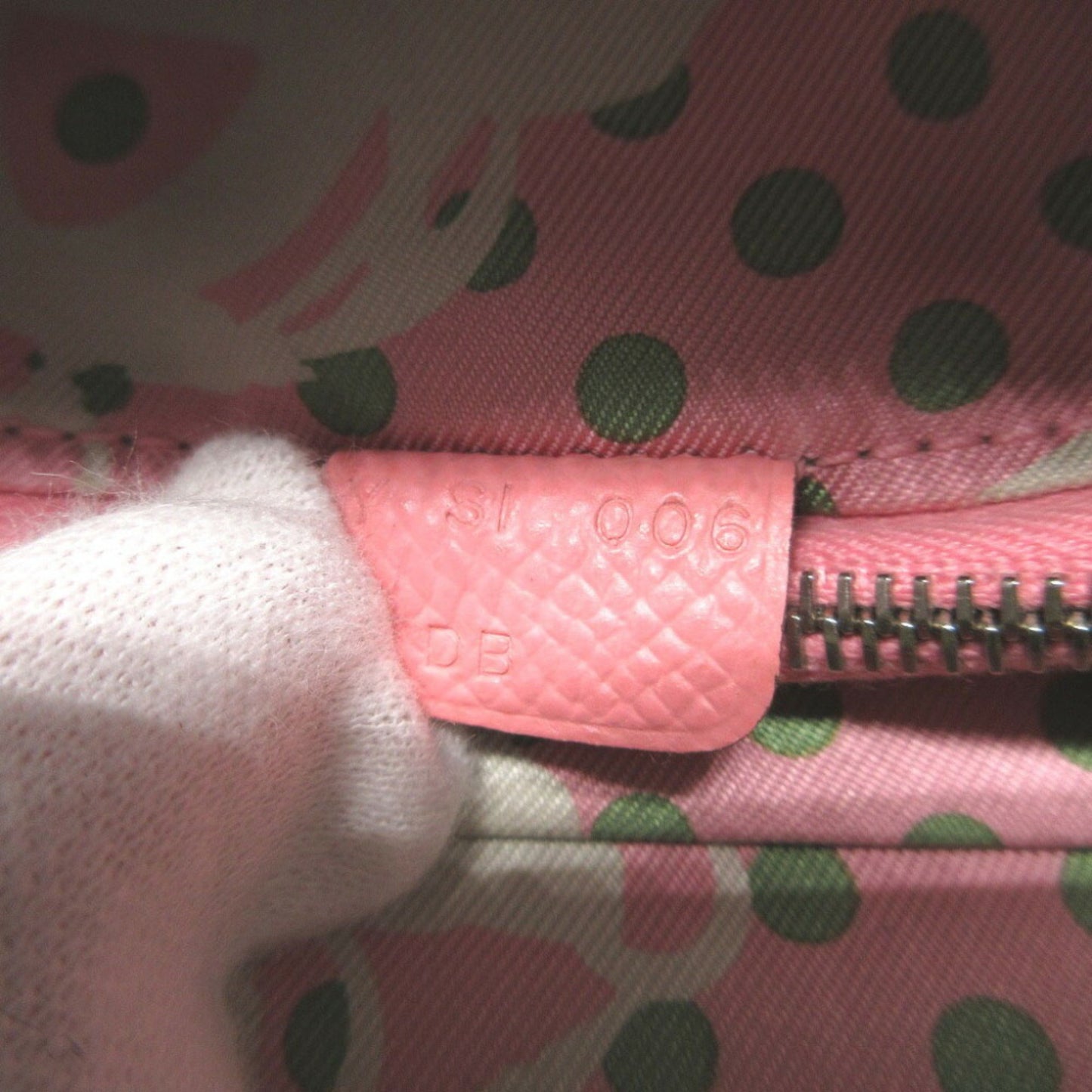 Hermès Silk'In, Pink, Leather, wallet